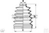 MITSUBISHI MR470234 Bellow Set, drive shaft